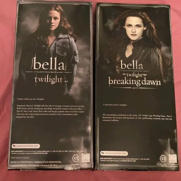 Barbie Collector Pink Label – Twilight Saga Bella Dolls (Set of 2) - Picture 2 of 2
